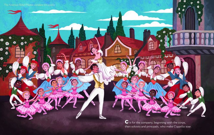 "Boys Dance!" was released in tandem with a second book, "B Is for Ballet," in honor of American Ballet Theatre's 80th annive