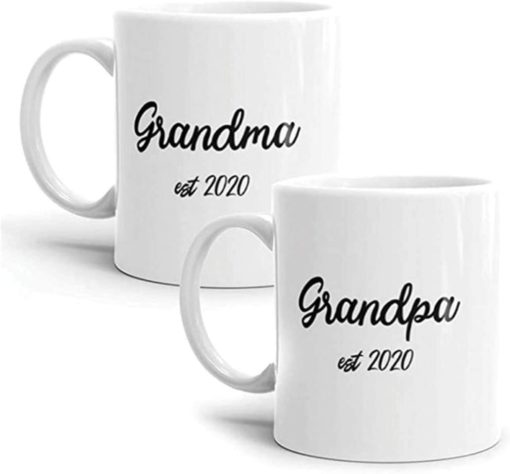 New Grandparents Mug Set - Pregnancy Announcement - Som + Co