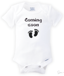 Coming Soon Baby Onesie Romper - Som + Co