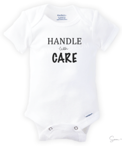 Handle With Care Baby Onesie Romper - Som + Co