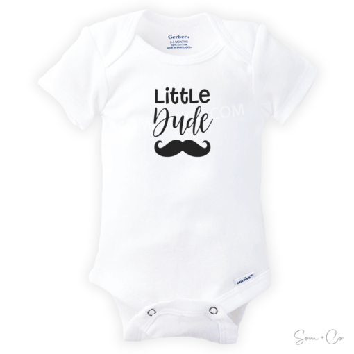 Little Dude Baby Onesie Romper - Som + Co