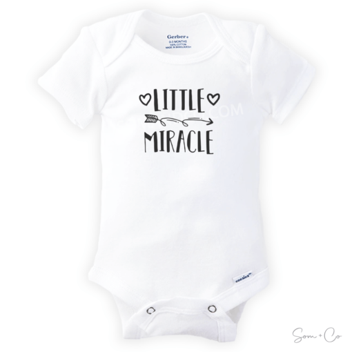 Little Miracle Baby Onesie Romper - Som + Co