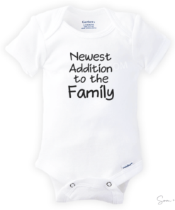 Newest Addition to the Family Baby Onesie Romper - Som + Co