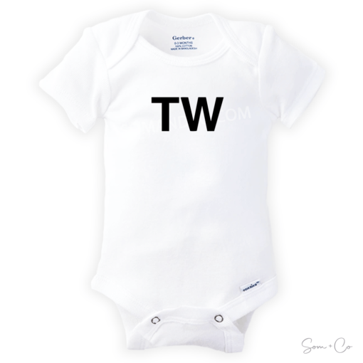 TW-IN Twin Baby Onesie Romper Set - Som + Co