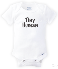Tiny Human Baby Onesie Romper - Som + Co