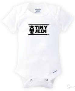 Tiny Jedi Baby Onesie Romper - Som + Co
