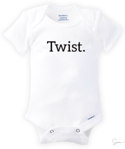 Plot Twist Twin Baby Onesie Romper Set - Som + Co
