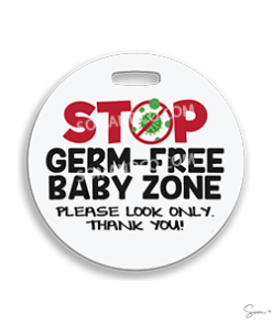 Germ-Free Baby Zone Tag - Som + Co