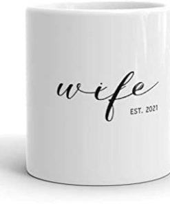 Husband and Wife Mug Set - Newlywed or Anniversary Gift Set - Som + Co