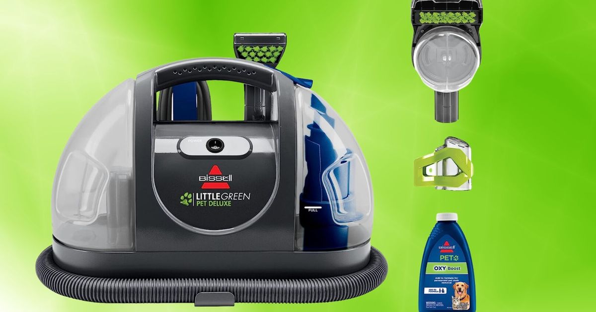 A Deluxe Version Of The Bissell Little Green Carpet Cleaner Is 30% Off Today