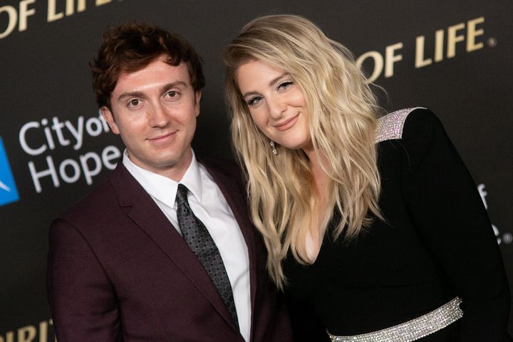 Daryl Sabara and Meghan Trainor are the parents of two sons: Riley, 3, and Barry, 11 months.