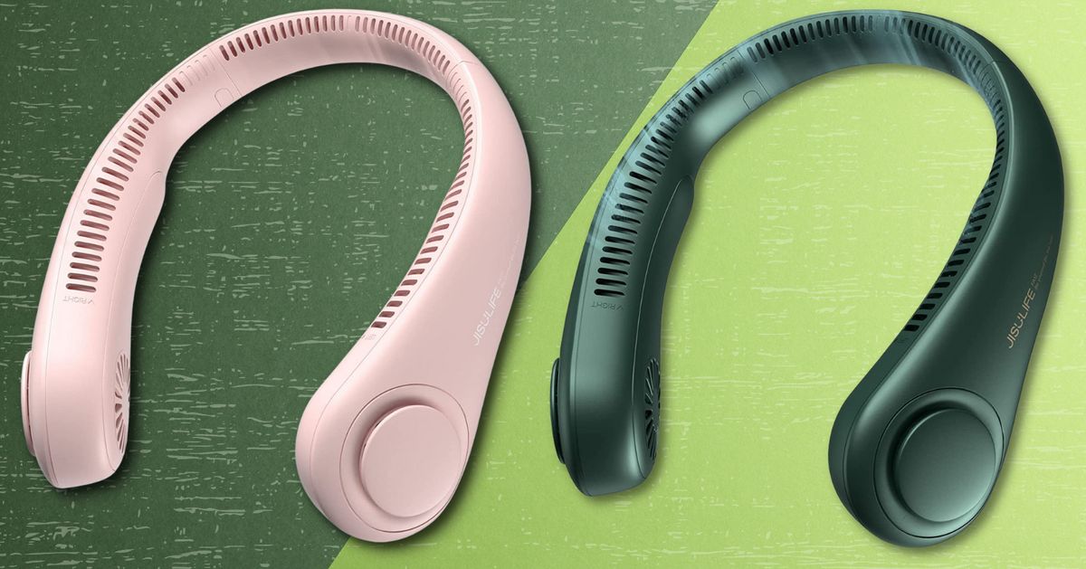 This Portable Neck Fan Can Help Beat the Summer Heat — And It's On Sale
