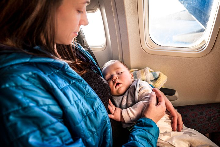 The Best Plane Seat To Book If You’re Flying With A Baby