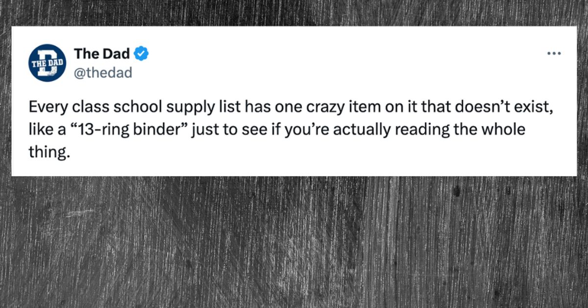 35 Too-Real Tweets About Shopping For School Supplies